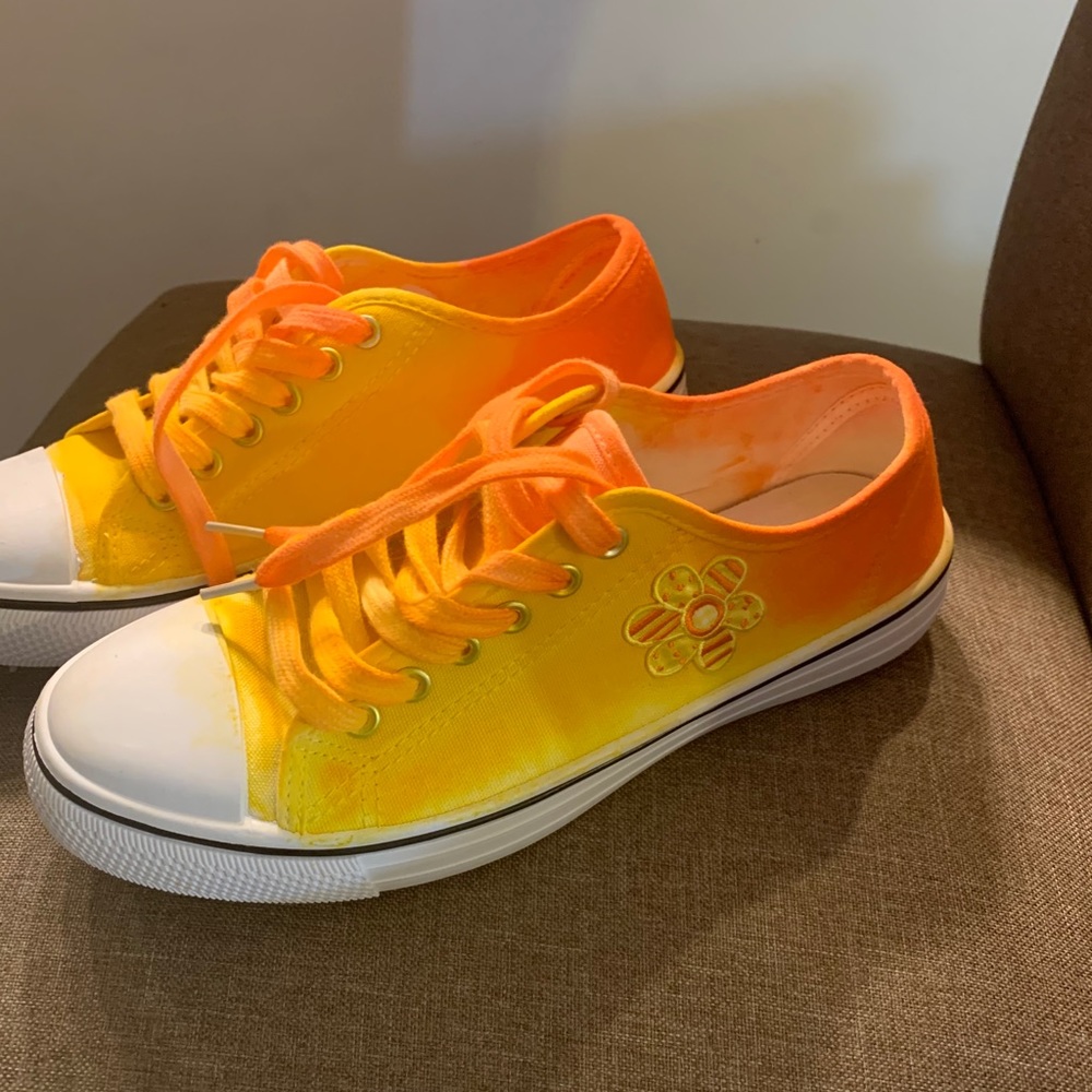 Spring Forward Summer Fun Tie dye sneaker